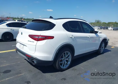 2018 Alfa Romeo Stelvio Ti Sport Awd from USA, damaged, VIN ZASFAKNN3J7B95471